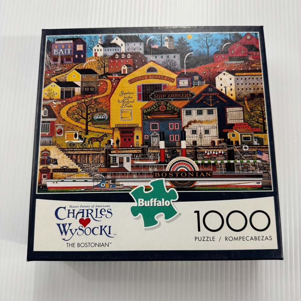 Charles Wysocki The Bostonian 1000-Piece Puzzle - The Bostonian